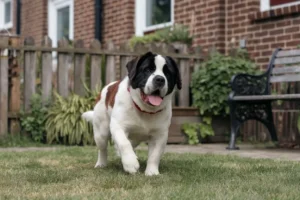 a-photo-of-a-cute-little-saint-bernard-dog-playing